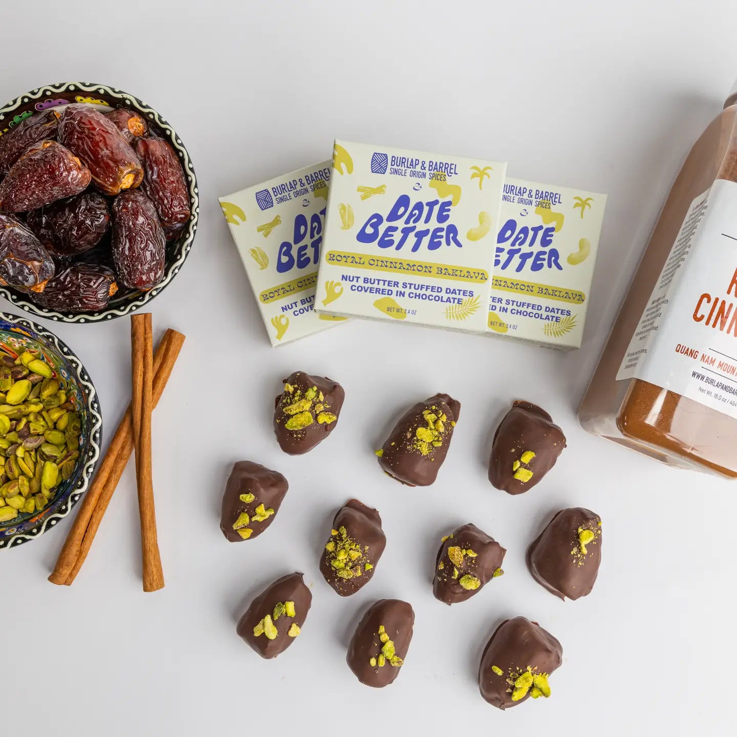Date Better Snacks - Royal Cinnamon Baklava