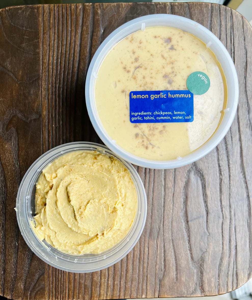 Lemon Garlic Hummus - Holiday