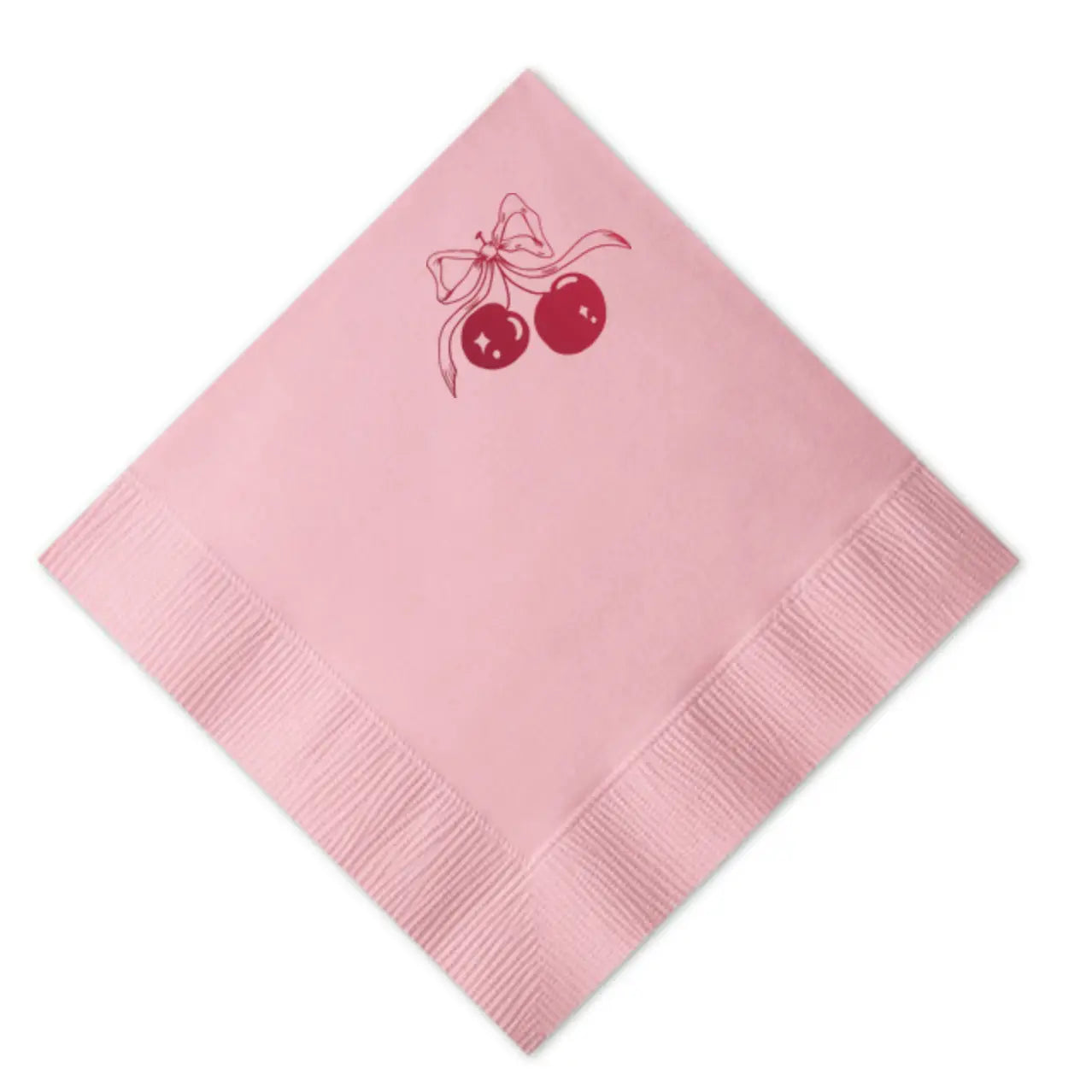 One and Only Paper - Red Cherries Napkin (Set of 20)