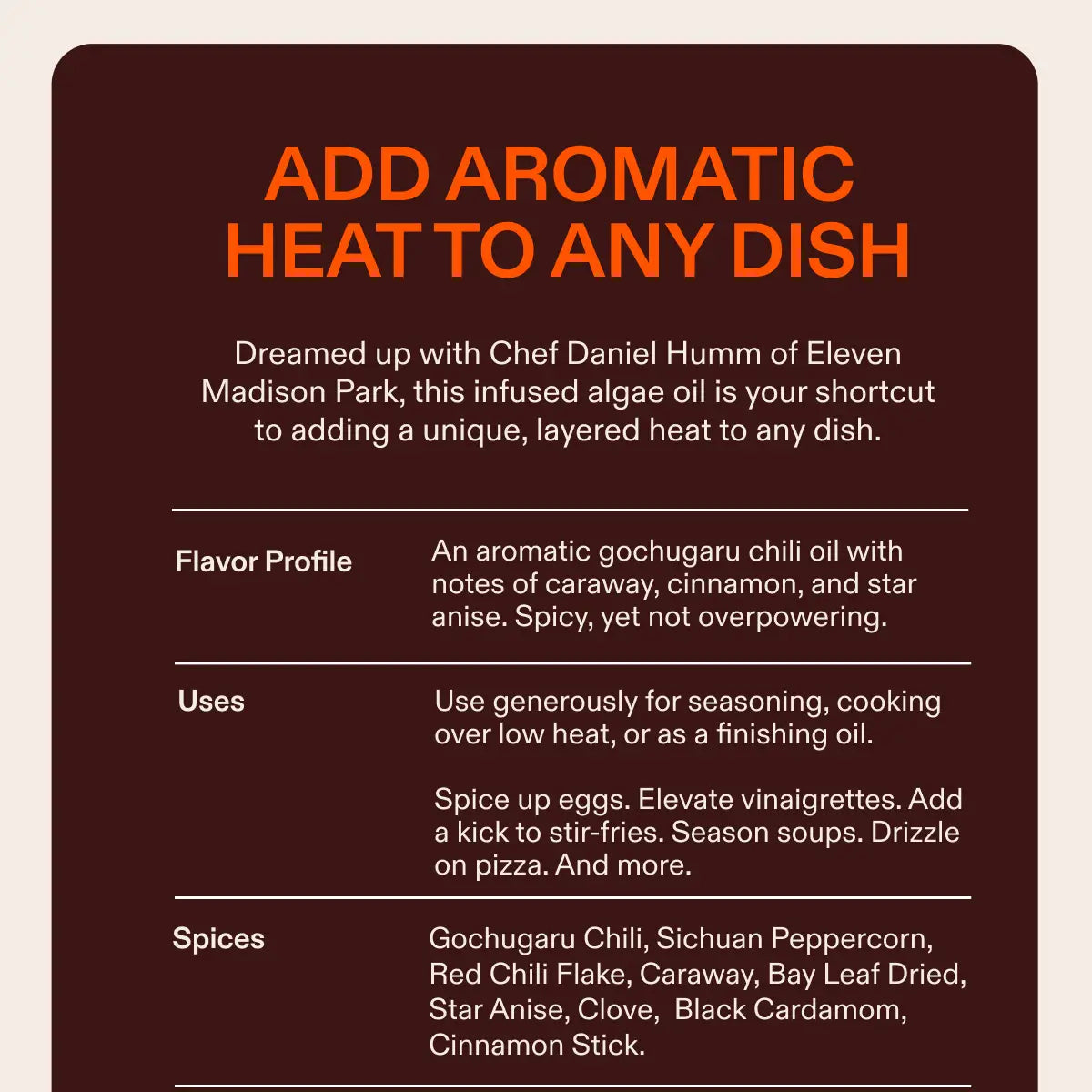 Algae Cooking Club - Gochugaru Chili Oil