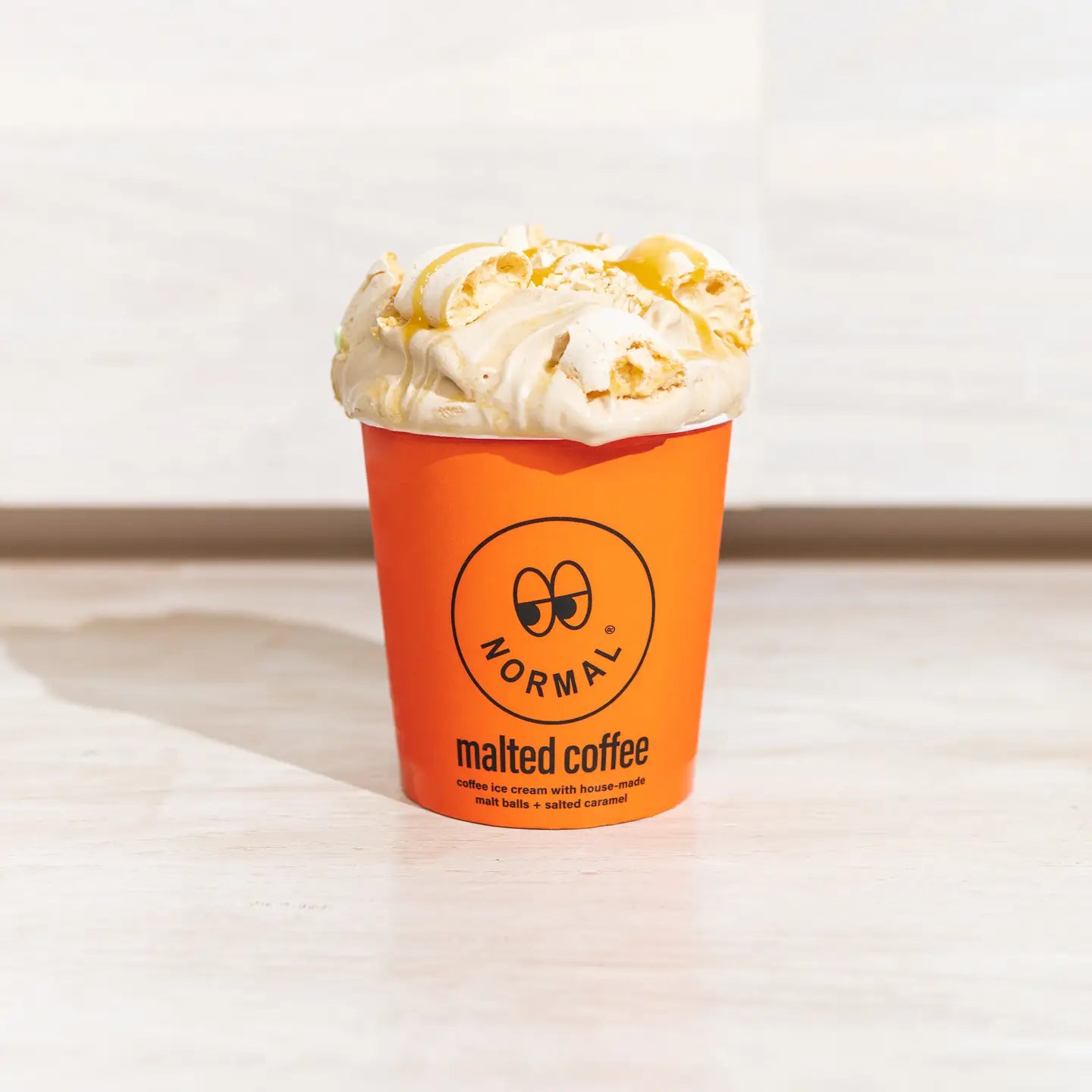 Normal Ice Cream - Malted Coffee Composed Pint