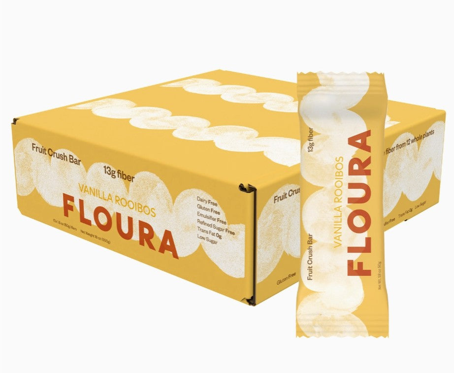 Floura & Co - Vanilla Rooibos Fruit Crush Bar