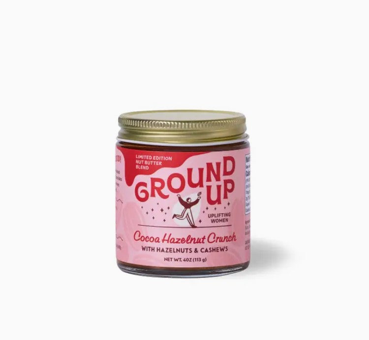 Ground Up Nut Butter - Cocoa Hazelnut Crunch 4oz