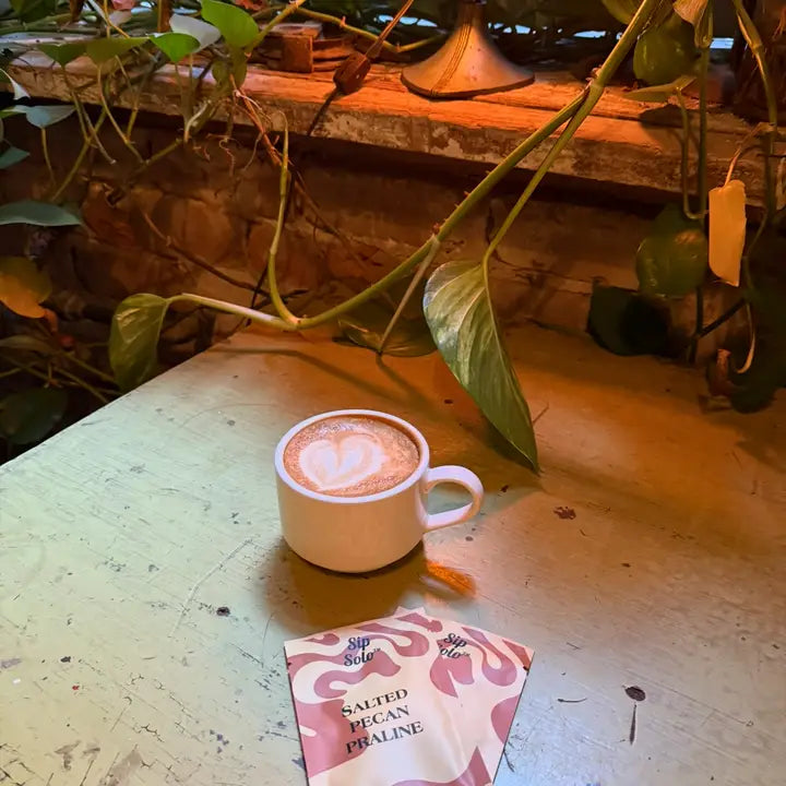 Sip Solo - Salted Pecan Praline - Single Serve Syrup