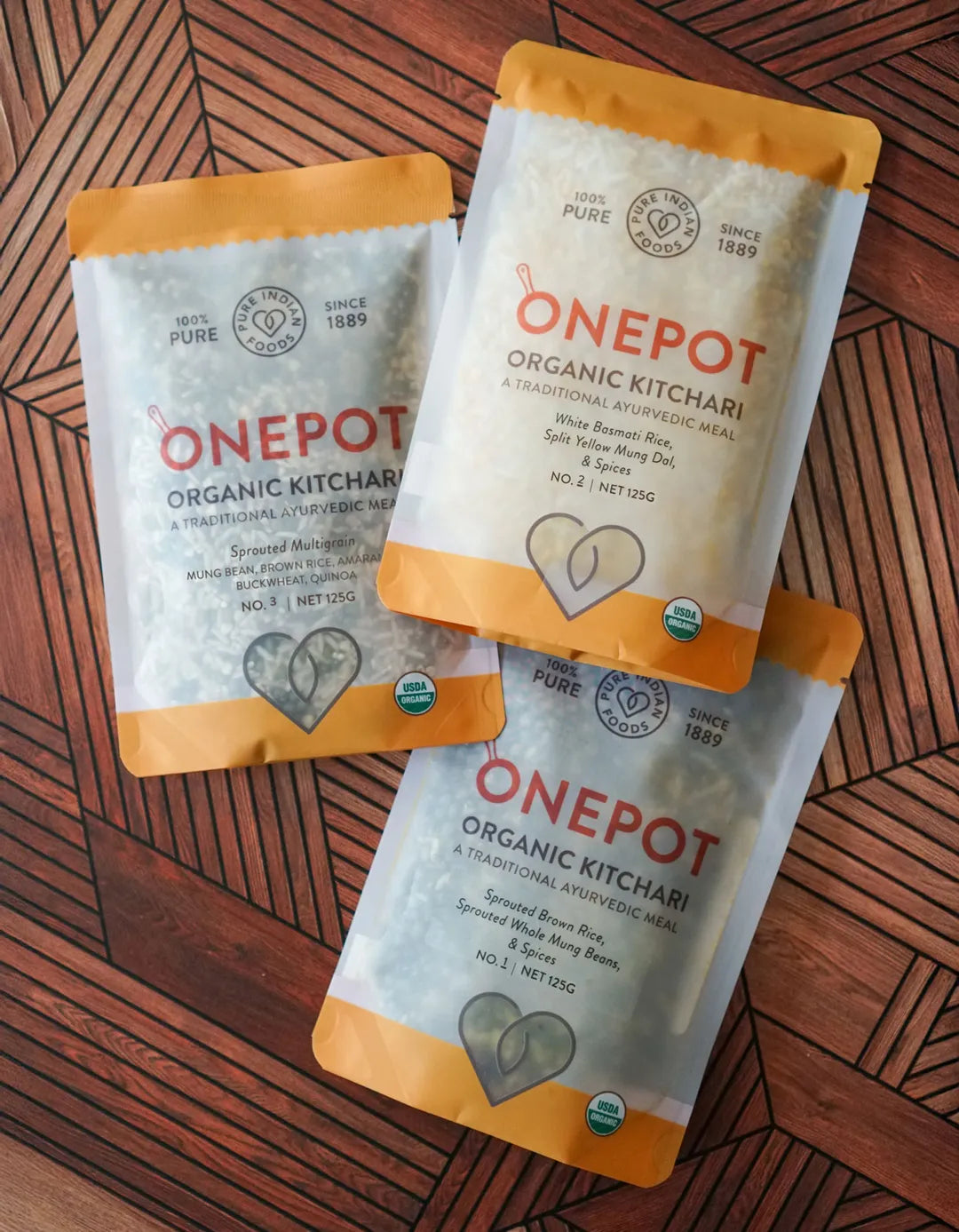 Pure Indian - OnePot No. 3 Sprouted Multigrain Kitchari Single Pack Ready-to-Cook Meal