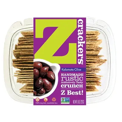 Z Crackers- Kalamata Olive