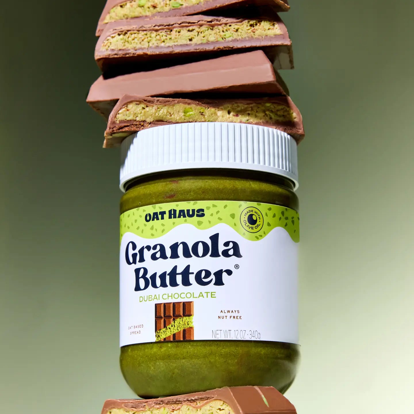 Oat Haus- Granola Butter (Dubai Chocolate)