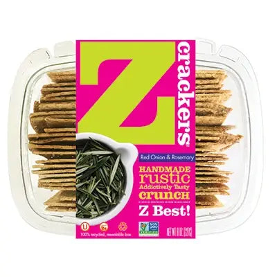 Z Crackers- Red Onion and Rosemary