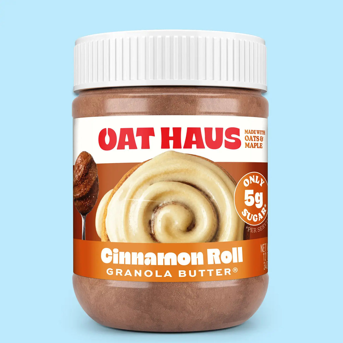Oat Haus- Cinnamon Roll Granola Butter
