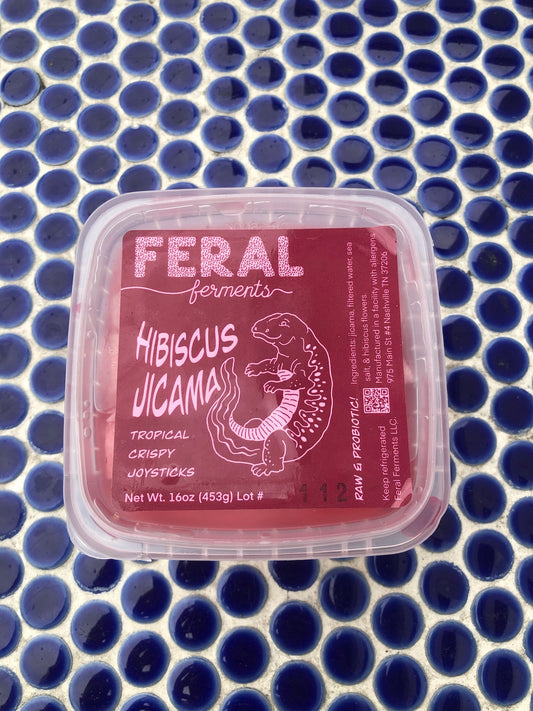 Feral Ferments- Hibiscus Jicama