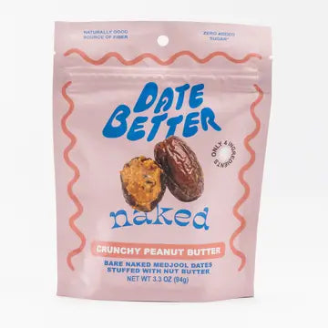Date Better Naked - Crunchy Peanut Butter