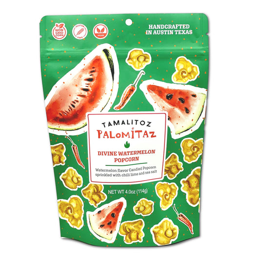 Tamalitoz Palomitaz- Watermelon Popcorn