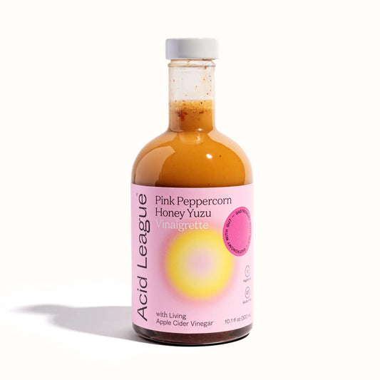 Acid League- Pink Peppercorn Honey Yuzu Vinaigrette