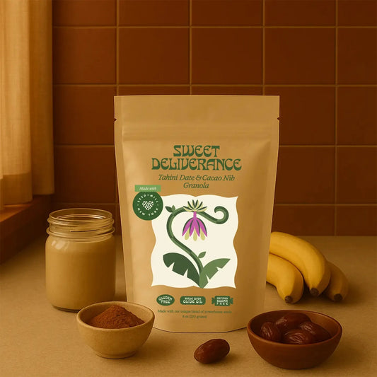 Sweet Deliverance - Tahini Date & Cacao Nib Granola
