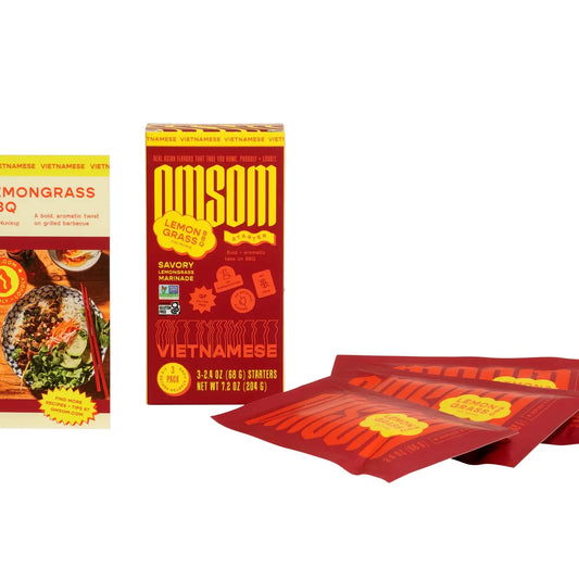 Omsom Vietnamese Lemongrass Bbq Starter 3-Pack