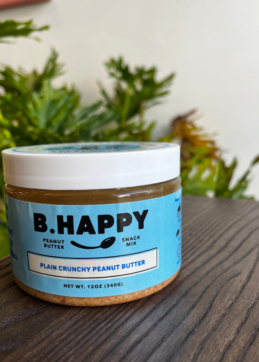 B. Happy - Plain crunchy peanut butter