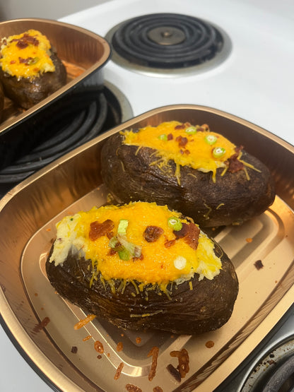 Twice baked potato