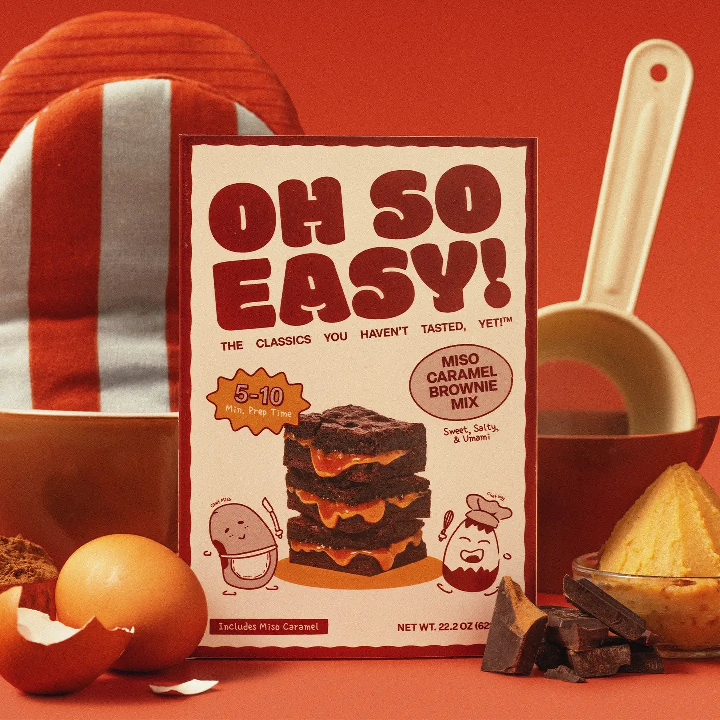 Oh So Easy - Miso Caramel Brownie Mix