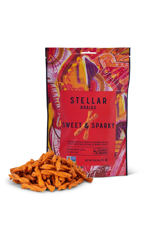 Stellar Pretzel Braids- Sweet and Sparky