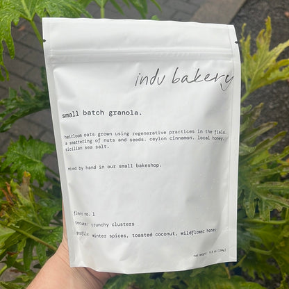 Indu Bakery - Small batch granola