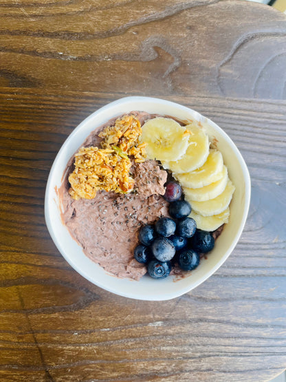 Chocolate chia seed pudding