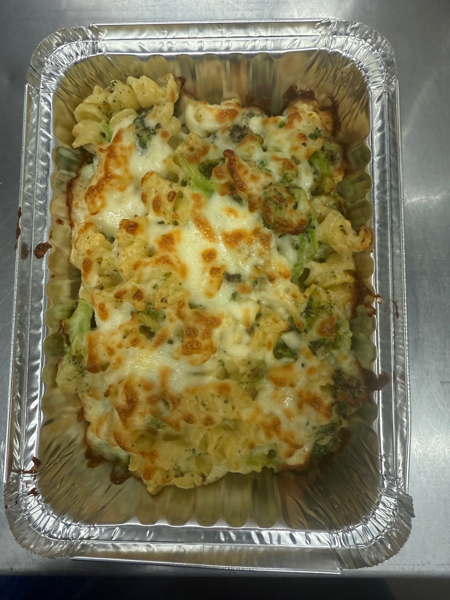 Broccoli Alfredo Rotini Bake