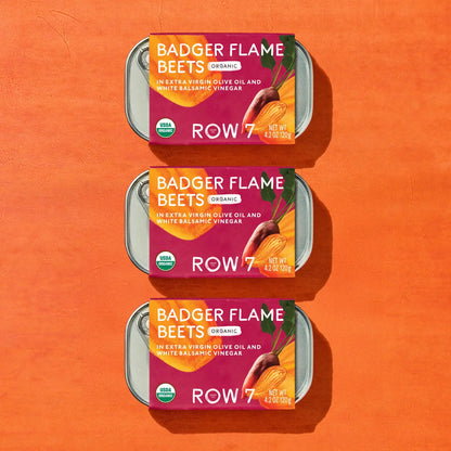 Row 7 - Badger Flame Beets