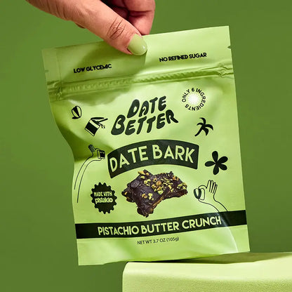 Date Better Snacks - Date Bark Pistachio Butter Crunch
