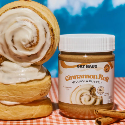 Oat Haus- Cinnamon Roll Granola Butter