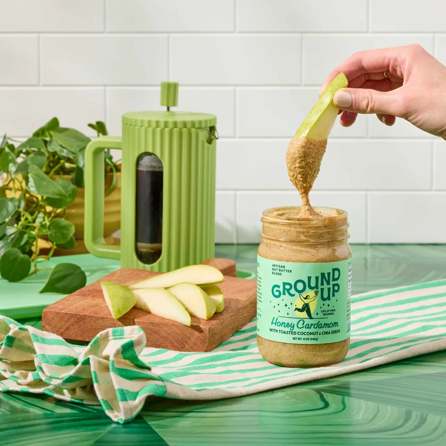 Ground Up Nut Butter - Honey Cardamom