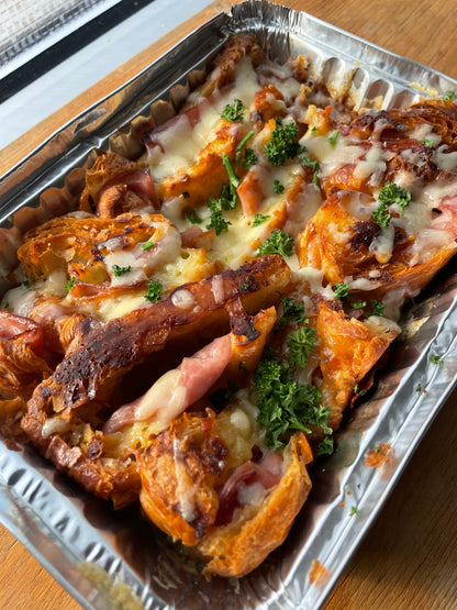 Ham Croissant Breakfast Bake