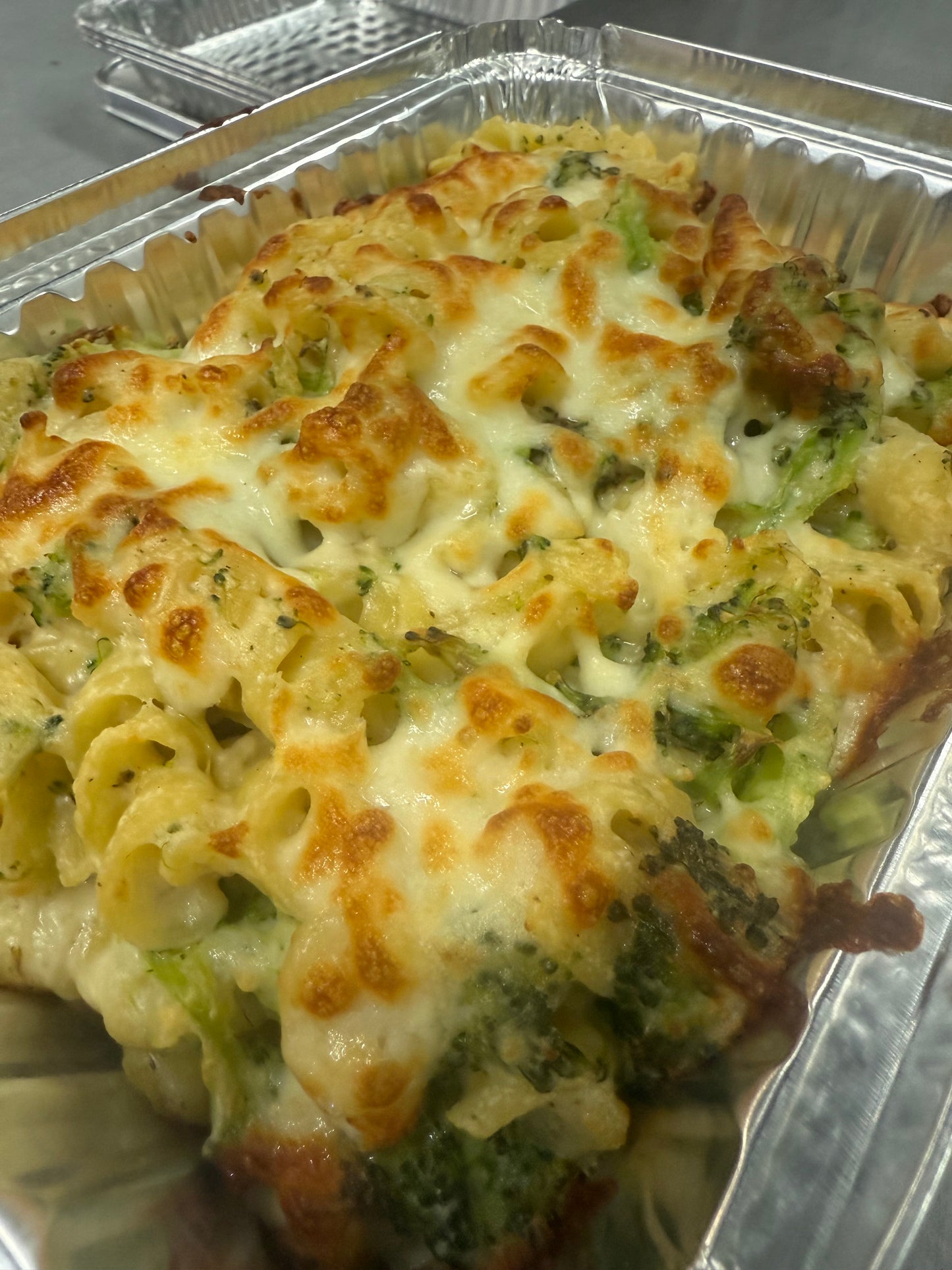 Broccoli Alfredo Rotini Bake