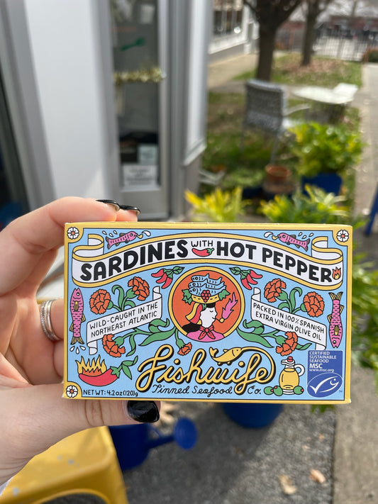 Fishwife - Sardines with hot pepper