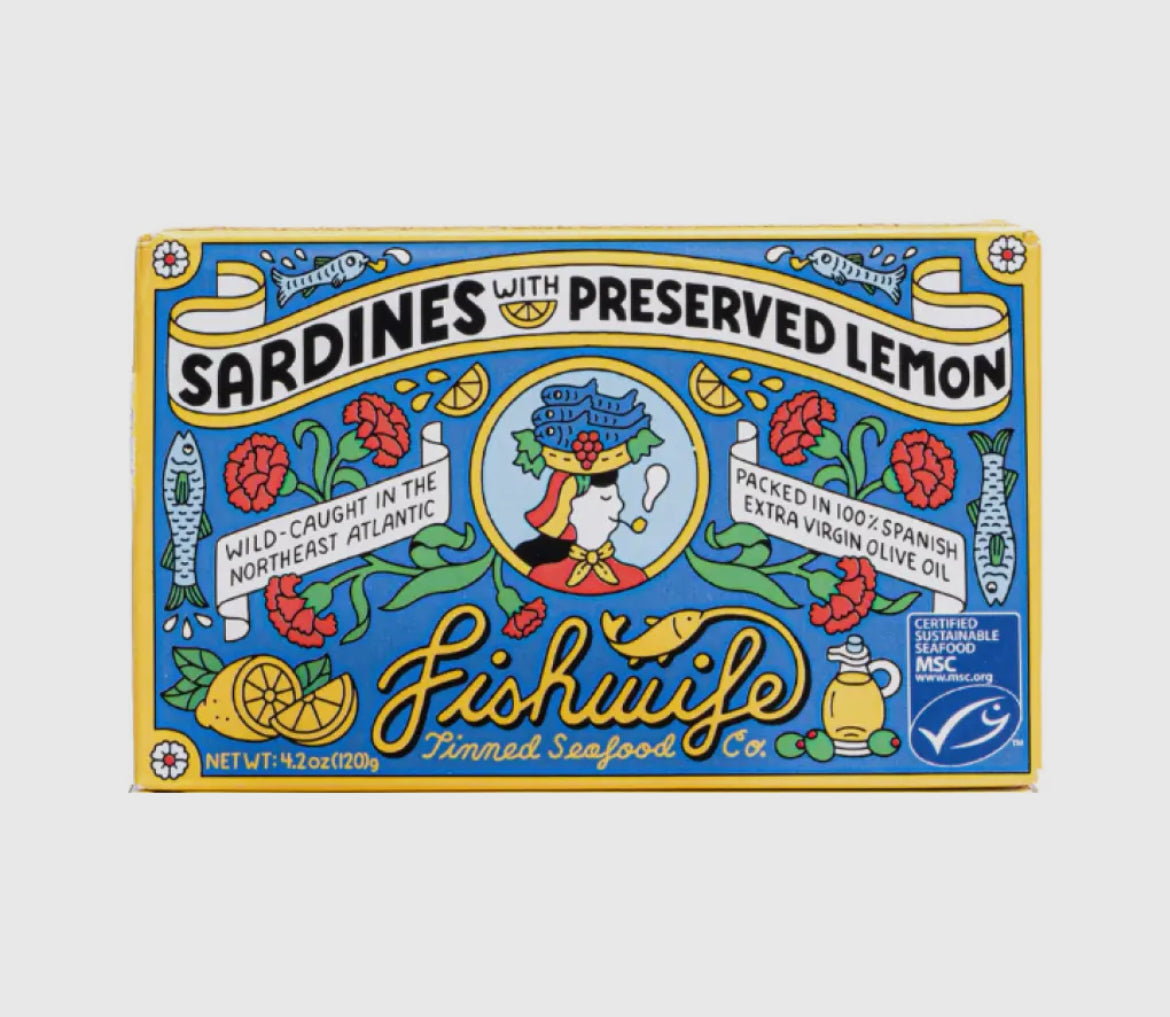 Fishwife - Sardines with preserved lemon