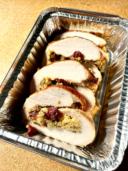 Bacon-wrapped Stuffed Turkey Breast