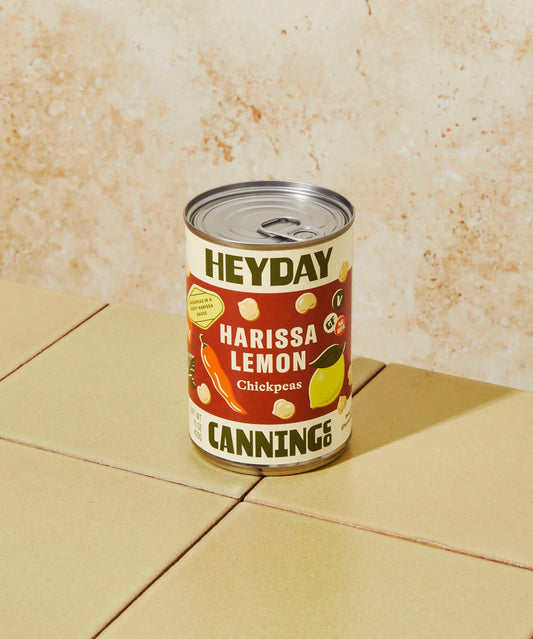 Heyday Canning- Harissa Lemon Chickpeas