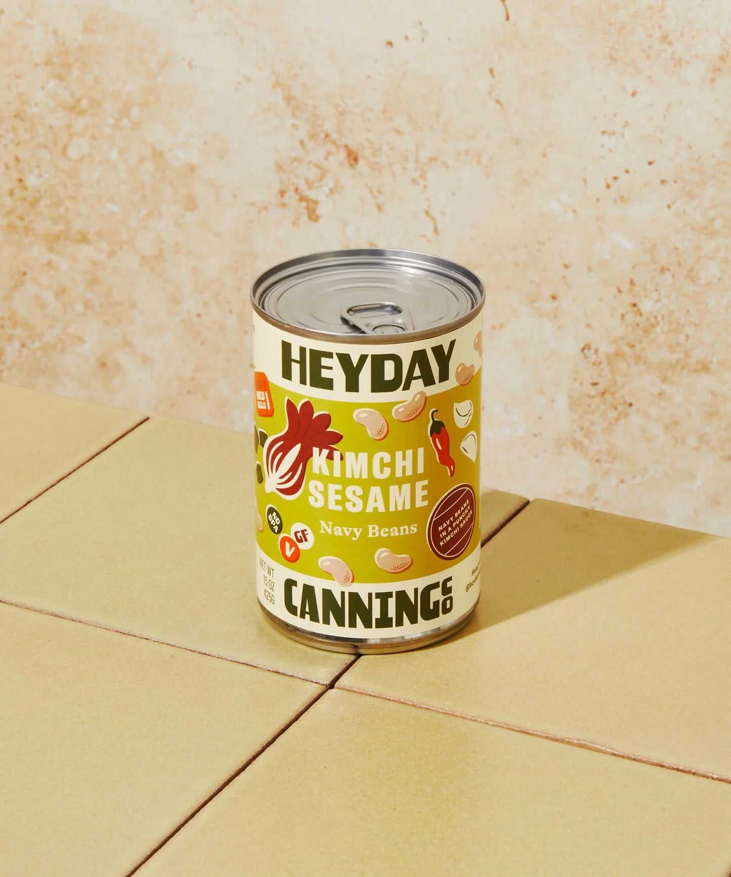 Heyday Canning- Kimchi Sesame Navy Beans