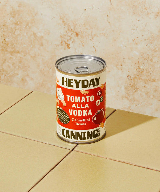 Heyday Canning- Tomato Alla Vodka Canellini Beans