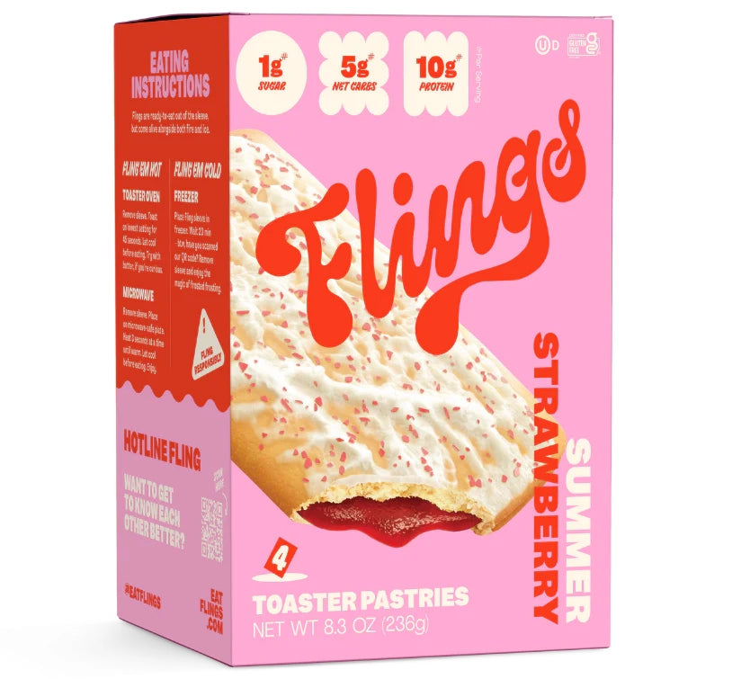 Flings Toaster Pastries - Summer Strawberry