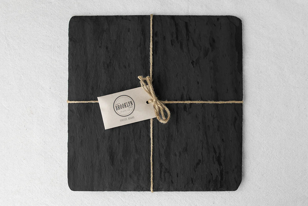 Brooklyn Slate Co.- Large Cheese Board (12” x 12”)