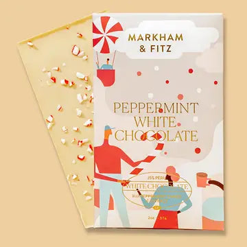 Markham & Fitz Chocolate - Peppermint White Chocolate