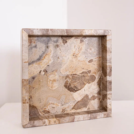 Luxe Co - Marble Square Tray