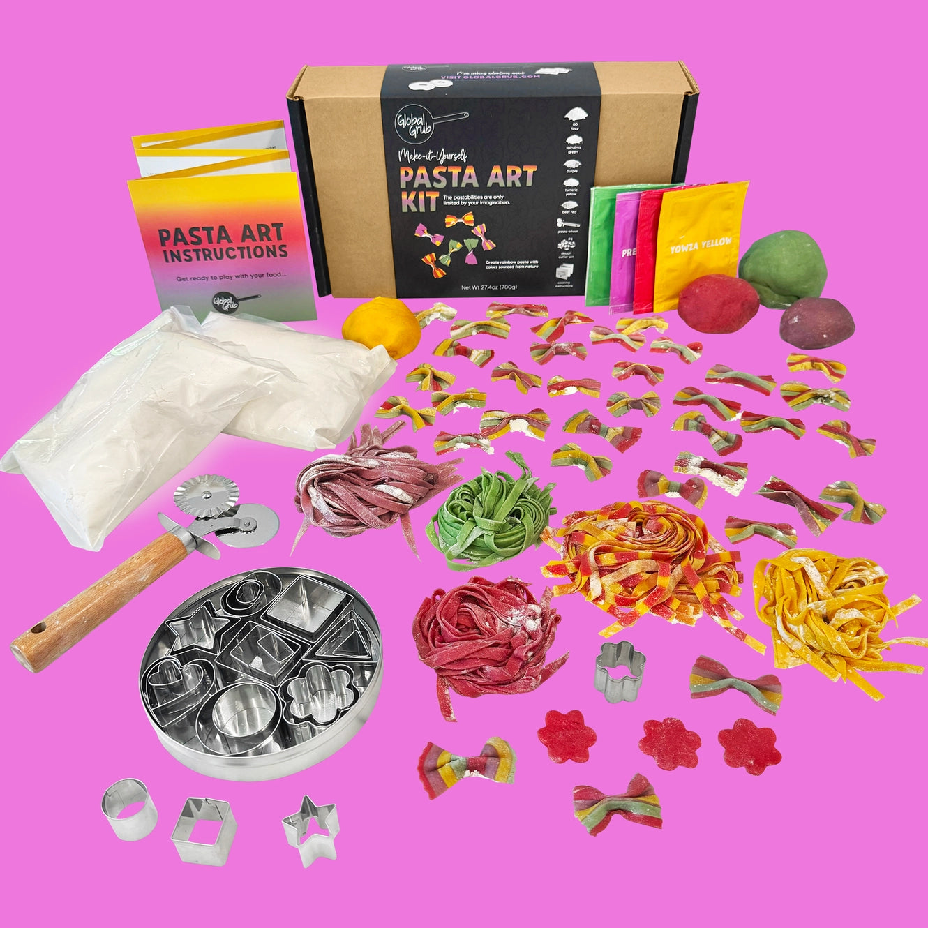 Global Grub - DIY Pasta Art Kit