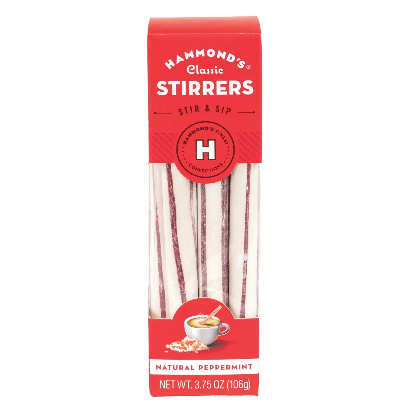 Hammond’s Candies - Peppermint Cocoa Stirrers