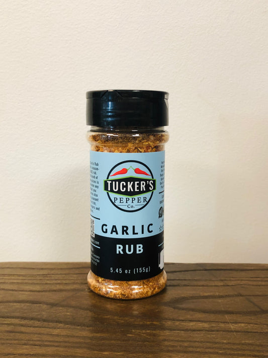 Tucker's Pepper Co.- Garlic Rub