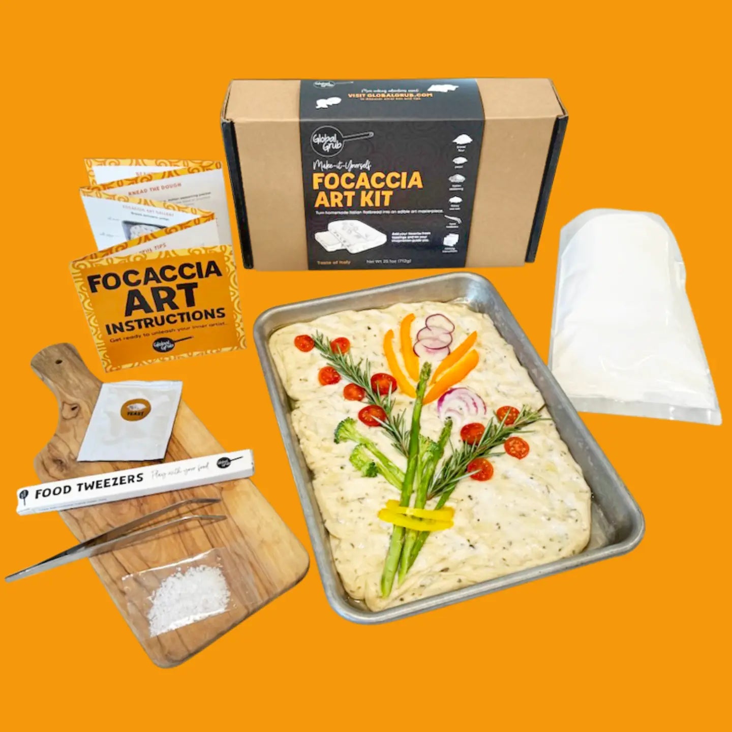 Global Grub - DIY Focaccia Art Kit