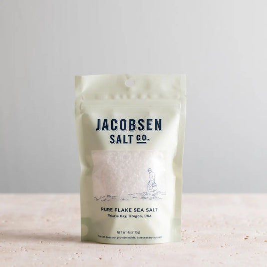 Jacobsen Salt Co - Pure Flake Sea Salt (4oz bag)