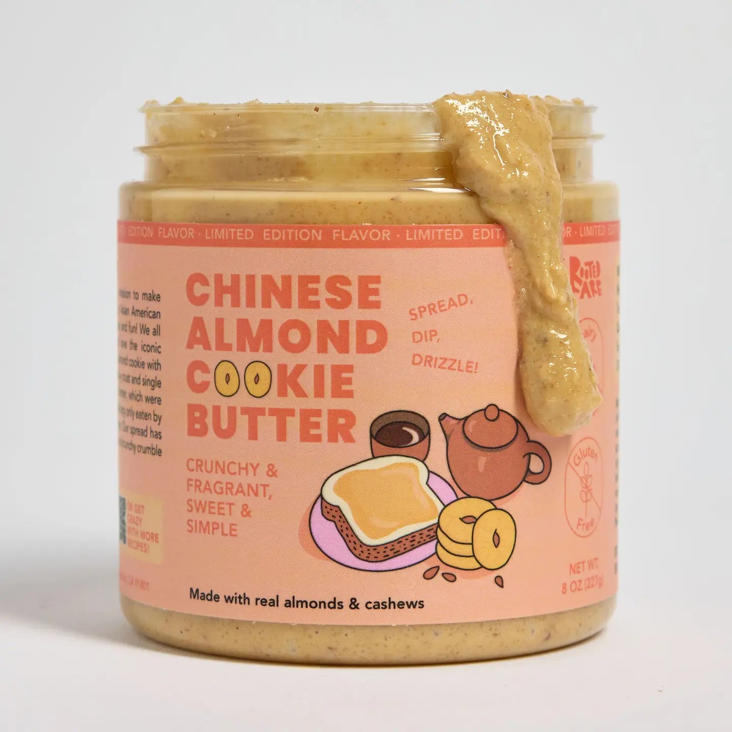 Rooted Fare - Chinese Almond Cookie Butter