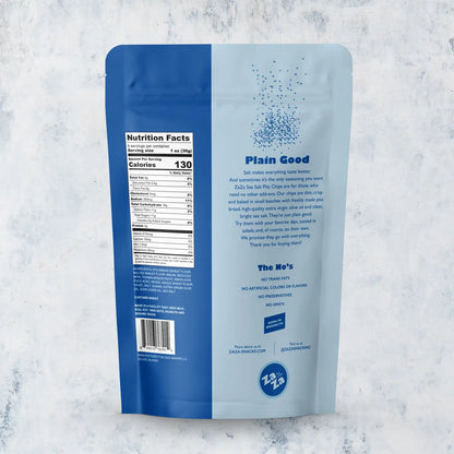 ZaZa Snacks - Sea Salt Pita Chips