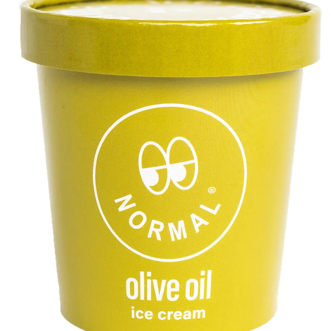 Normal Ice Cream - Olive Oil Ice Cream Composed Pint